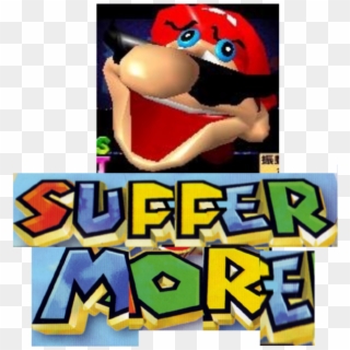 Expand Dong Memes - Mario 64 Face Meme, HD Png Download