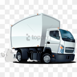 Free Png Download Shipping Truck Png Png Images Background - Cartoon Delivery Truck, Transparent Png