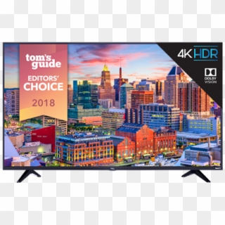 Tcl 65s517 65 Class 5-series 4k Ultrahd Dolby Vision - Tcl 65s517 65 Inch 4k Ultra Hd Roku Smart Led Tv 2018, HD Png Download
