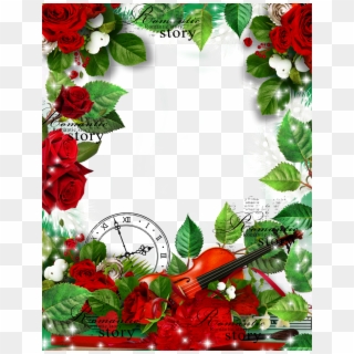 View Full Size - Red Roses Romantic Png, Transparent Png