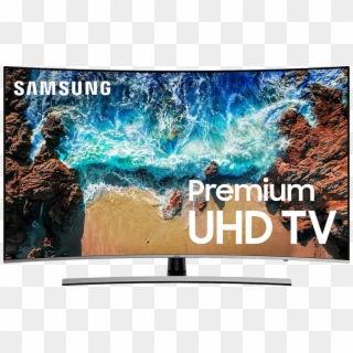 Samsung Curved 65 Nu8500 4k Uhd Led Tv - 82 Inch Samsung Smart Tv, HD Png Download