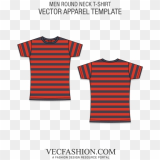 Tagged Basic Vecfashion Men - T Shirt Style Template, HD Png Download