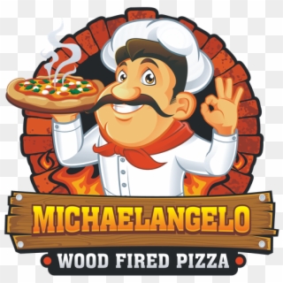 Michelangelo Wood Fired Pizza - Wood Fired Pizza Clipart, HD Png Download