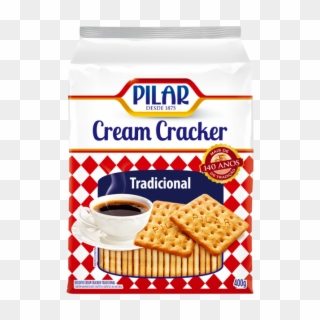 Biscoito Cream Cracker - Biscoitos Pilar, HD Png Download