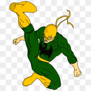 Marvel Super Hero Squad Iron Fist Spider-man Wolverine - Ultimate Spider Man Ironfist, HD Png Download