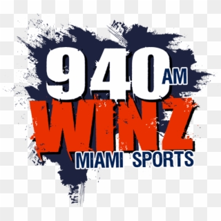 940 Winz Miami Sports - Poster, HD Png Download