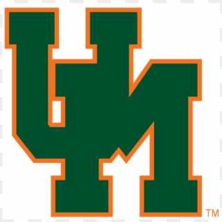Miami Hurricanes Iron On Stickers And Peel-off Decals - Transparent Miami Hurricanes Png, Png Download