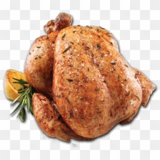 Whole Roasted Chicken - Whole Chicken Png, Transparent Png