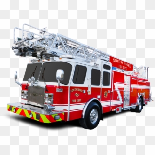 Hr Aerial Ladder Fire Truck Custom Fire Trucks E One - E One Hr 100, HD Png Download