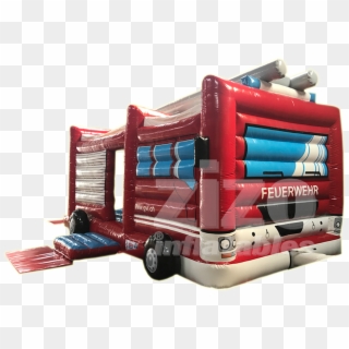 Fire Truck - Inflatable, HD Png Download