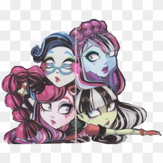 Screaming Girl Png - Fan Art Dolls Monster High Frankie, Transparent Png