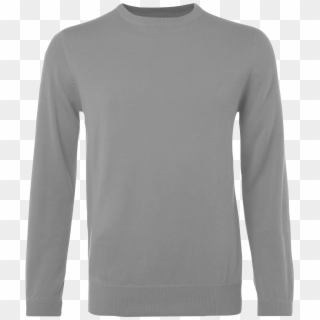 Ss Grey Jumper - Long-sleeved T-shirt, HD Png Download