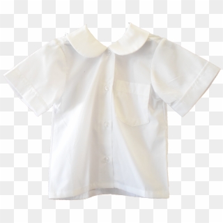 Peter Pan Blouse - School Uniform Blouse Png, Transparent Png