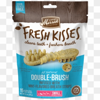Merrick Fresh Kisses Grain Free Mint Breath Strips - Food, HD Png Download