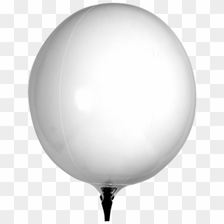 White Outdoor Balloon Full - Balloon, HD Png Download