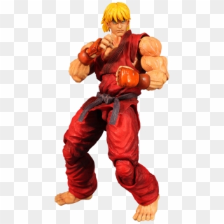 Ken Masters - Ken Street Fighter Figure, HD Png Download