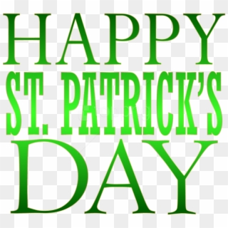 Free Png Download Happy Saint Patrick's Day Text Png - Graphic Design, Transparent Png