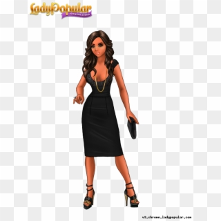 Kim Kardashian - Lady Popular Fashion Arena Dress, HD Png Download