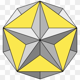 Kepler Poinsot Polyhedron - Star Polyhedron, HD Png Download
