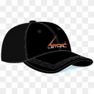 Logo Mesh Back Hat Black - Baseball Cap, HD Png Download