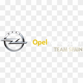 Cropped Logo Motorsport Letras Blancas Grande - Opel, HD Png Download