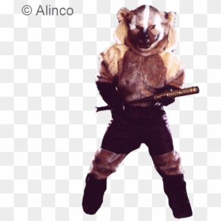 Pro-line Badger/wolverine Mascot Costume - Wolverine Vs Badger, HD Png Download