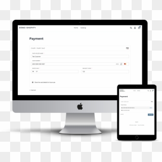 Wallee Enables Integrated Payment Forms In Shopify - Website, HD Png Download