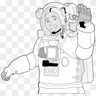 This Free Icons Png Design Of Astronaut Iss Activity - Astronaut Clipart, Transparent Png