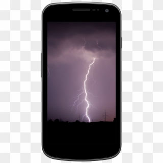 Galaxy Nexus Light - Lightning, HD Png Download