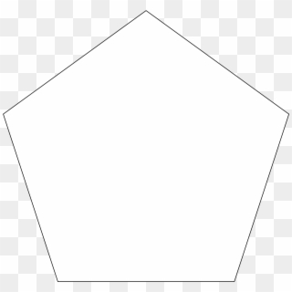 Svg Shapes Polygon - 五角形 型紙, HD Png Download