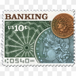 Banking & Commerce Issue, - Banking And Commerce Stamp, HD Png Download
