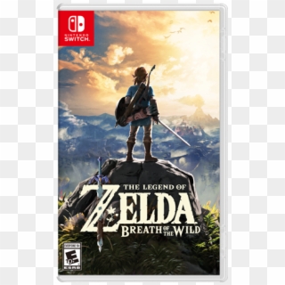 Nintendo Switch Box Transparent - Breath Of The Wild Switch Box, HD Png Download