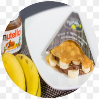 Banana & Nutella - Saba Banana, HD Png Download