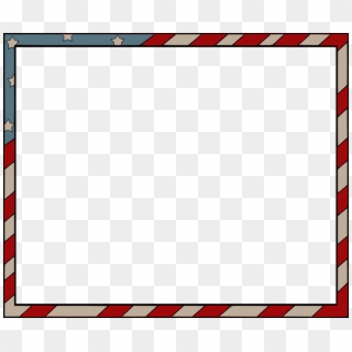American Stars Png - American Flag Border Clip Art, Transparent Png