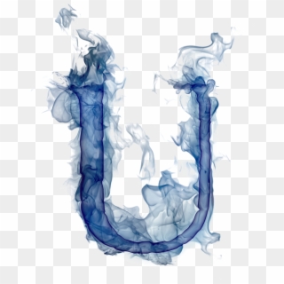 Blue Drawing Smoking - U Name Wallpaper Full Hd, HD Png Download
