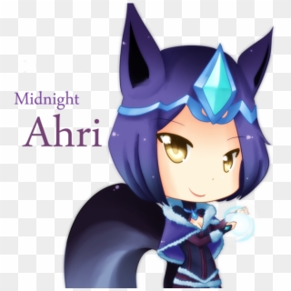 Midnight Ahri - Ahri, HD Png Download