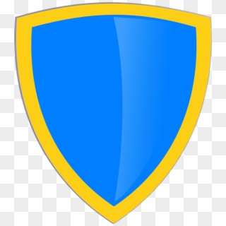 How To Set Use Blue Gold Shield Svg Vector - Blue And Gold Shield, HD Png Download