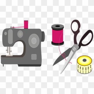 Freeuse Library Needle Machine Notions Machines And - Sewing Vector Free, HD Png Download
