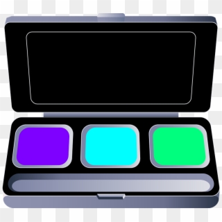 Eyeshadow Clipart Purple Makeup - Eye Shadow Clipart, HD Png Download