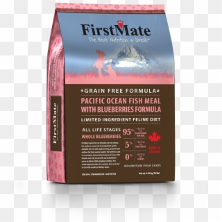 First Mate Ocean Fish & Blueberry Dry Cat Food - First Mate Cat Food, HD Png Download