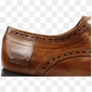 Derby Shoes Freddy 3 Remo Tan Modica Blue - Slip-on Shoe, HD Png Download