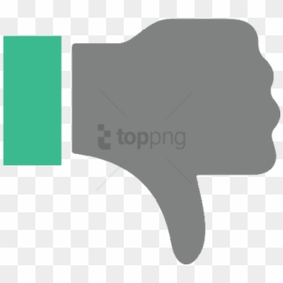 Free Png Thumbs Down Vector Icon - Sign, Transparent Png