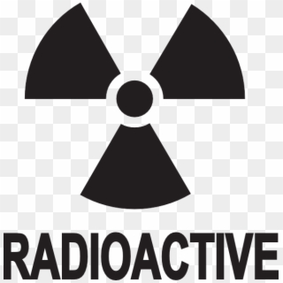 Radioactive Symbol Clip Art At Clker - Radioactive Symbol, HD Png Download