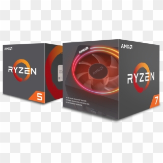 Amd Drops The Curtain On 2nd-generation Ryzen Processors - Amd Ryzen 2nd Generation, HD Png Download