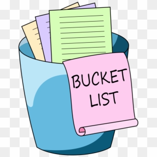 List Cliparts - Bucket List Clipart Png, Transparent Png