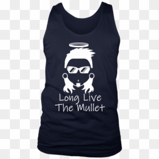 Long Live The Mullet Mens Tank - T-shirt, HD Png Download