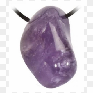 Pendant Tumble Stone Amethyst A Quality - Amethyst Anhänger, HD Png Download