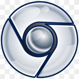 Chrome Chrome Logo By Grady Baumbach Iii - Cool Google Chrome Logos, HD Png Download