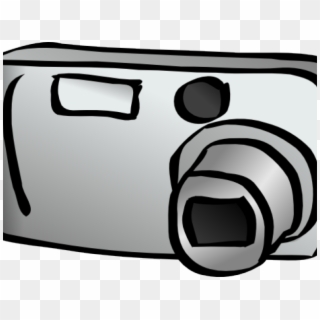 Digital Camera Clipart Camara - Camera Clipart Black And White, HD Png Download