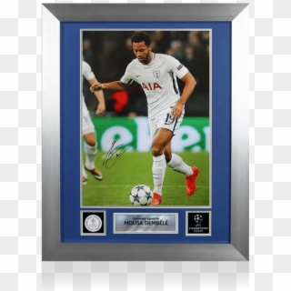 Mousa Dembele Official Uefa Champions League Signed - Mousa Dembele Boots, HD Png Download